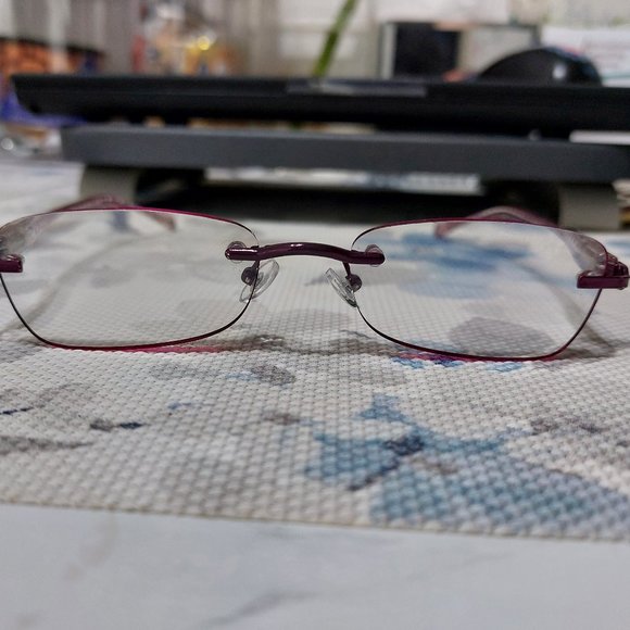 Foster Grant Readers Pretty Trendy Stylish +1.75 Power Frameless MS0121 - Picture 1 of 12